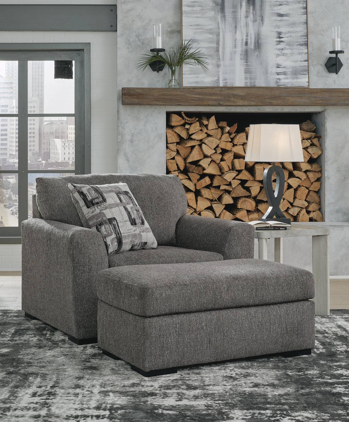 Gardiner Pewter living room collection room scene