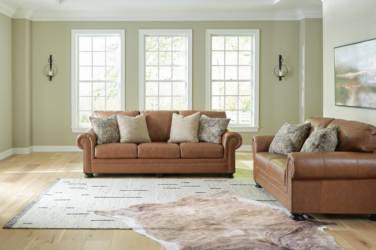 Carianna Caramel living room collection room scene