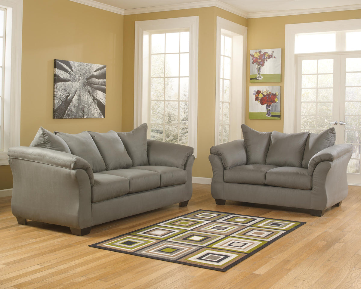 Darcy Cobblestone living room collection room scene