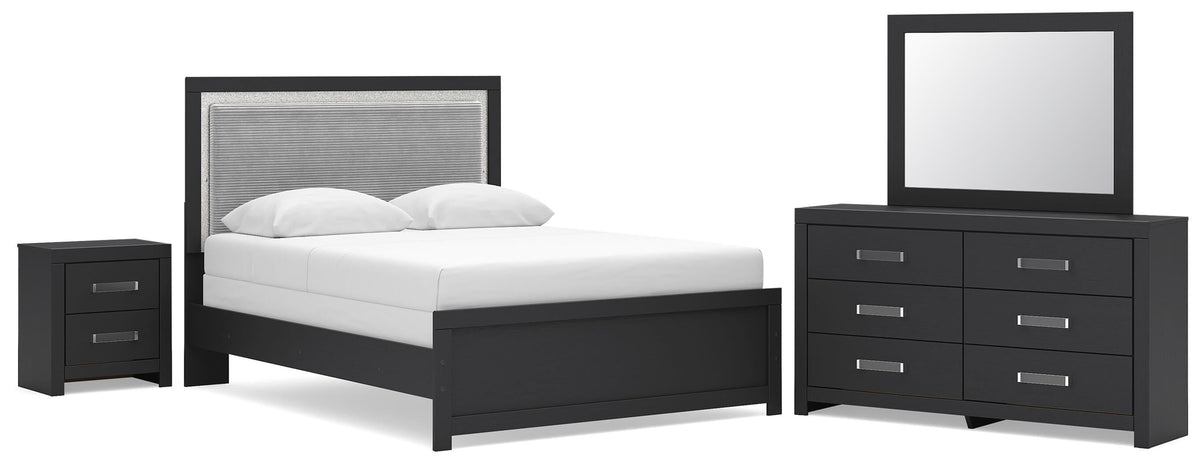 Maeling Black Bedroom Collection
