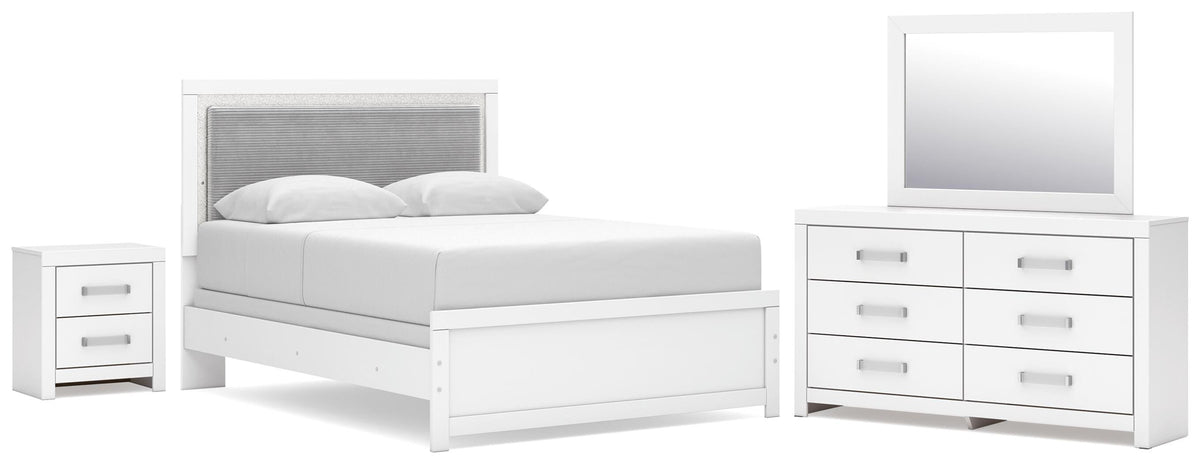 Maeling White Bedroom Collection