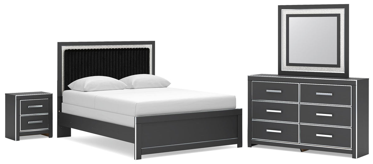 Zuraleus Black Bedroom Collection