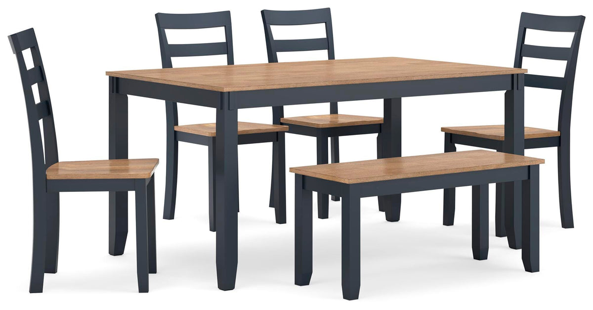 Gesthaven Natural Blue Dining Collection