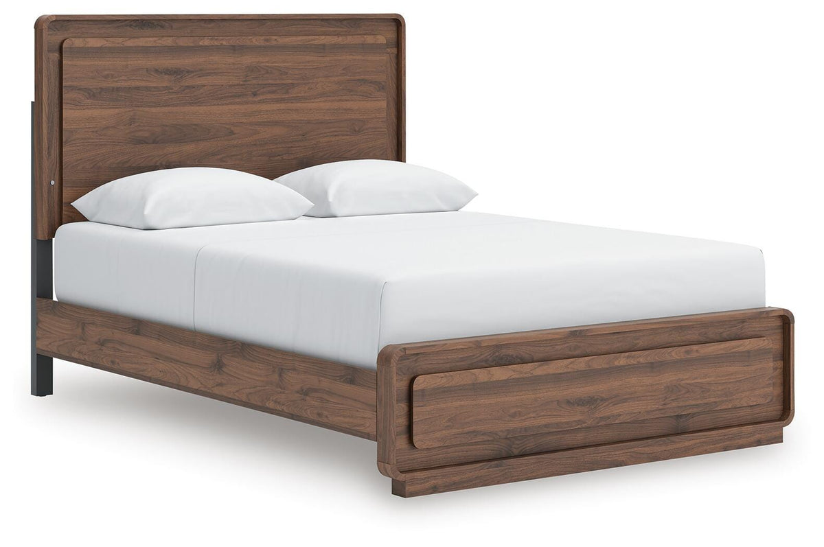 Fortlorn Walnut Brown Bedroom Collection
