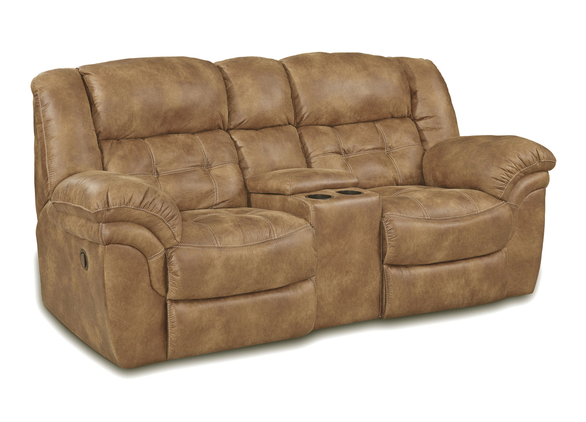 Frontier Power Reclining Console Loveseat