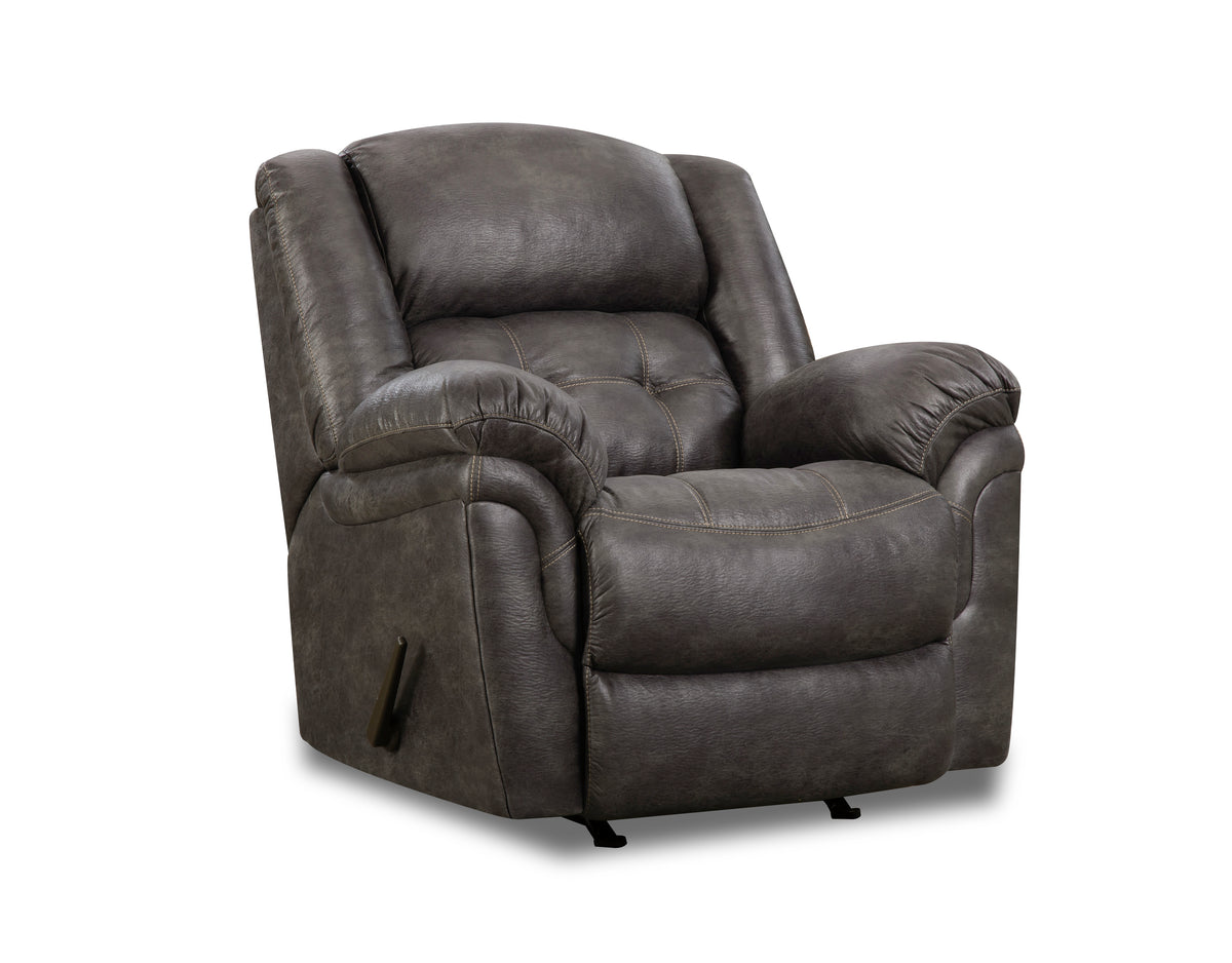 Frontier Rocker Recliner in Charcoal