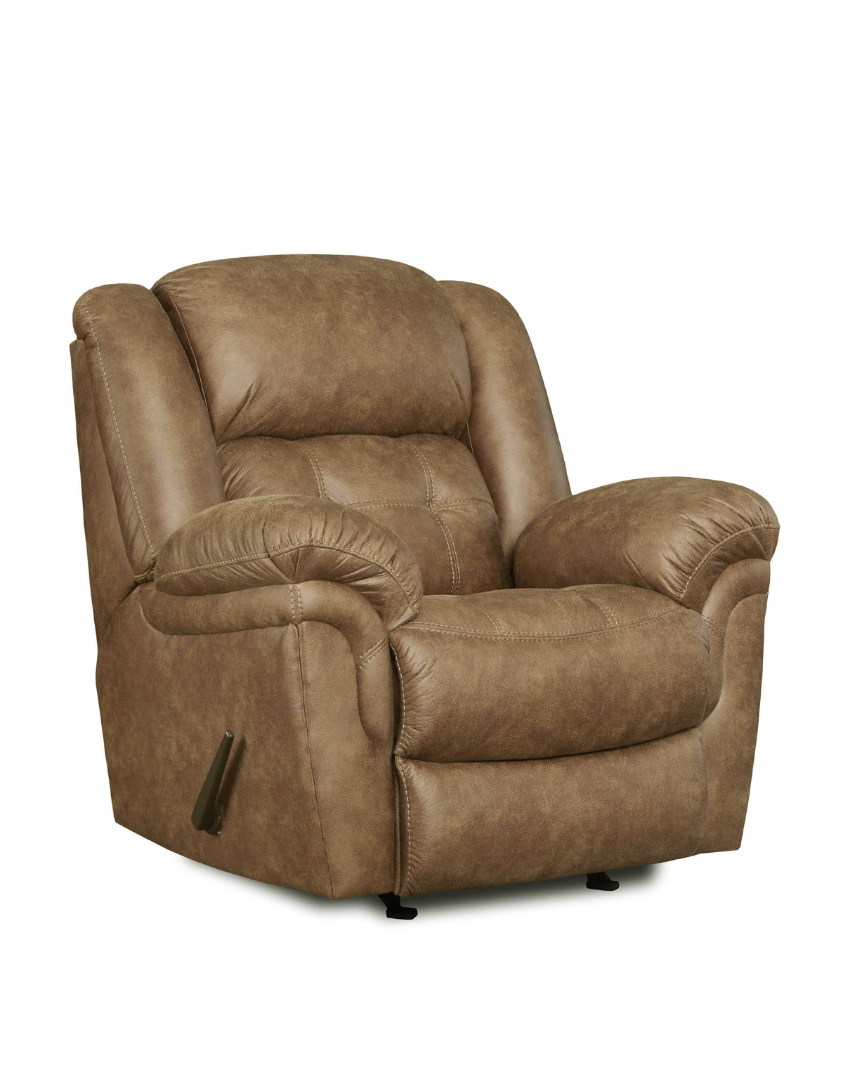 Frontier Rocker Recliner in Almond