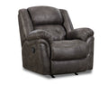 Frontier Power Rocking Recliner in Charcoal