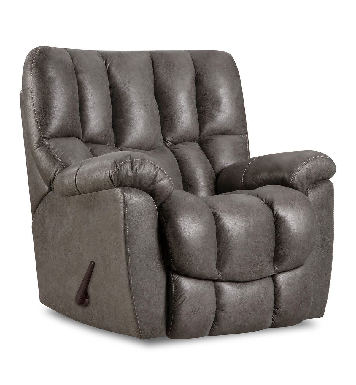 Cooperstown Rocker Recliner in Tar