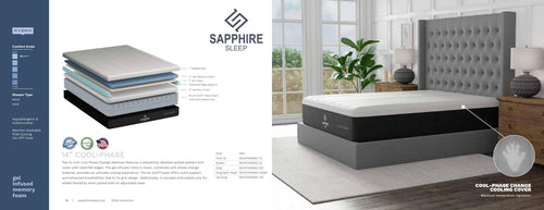 14" Thermic Cool-Phase Split Top King Mattress