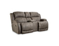 Denali Reclining Console Loveseat in Grey