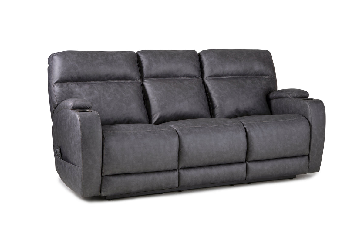 Jaguar Triple Power Sofa in Graphite