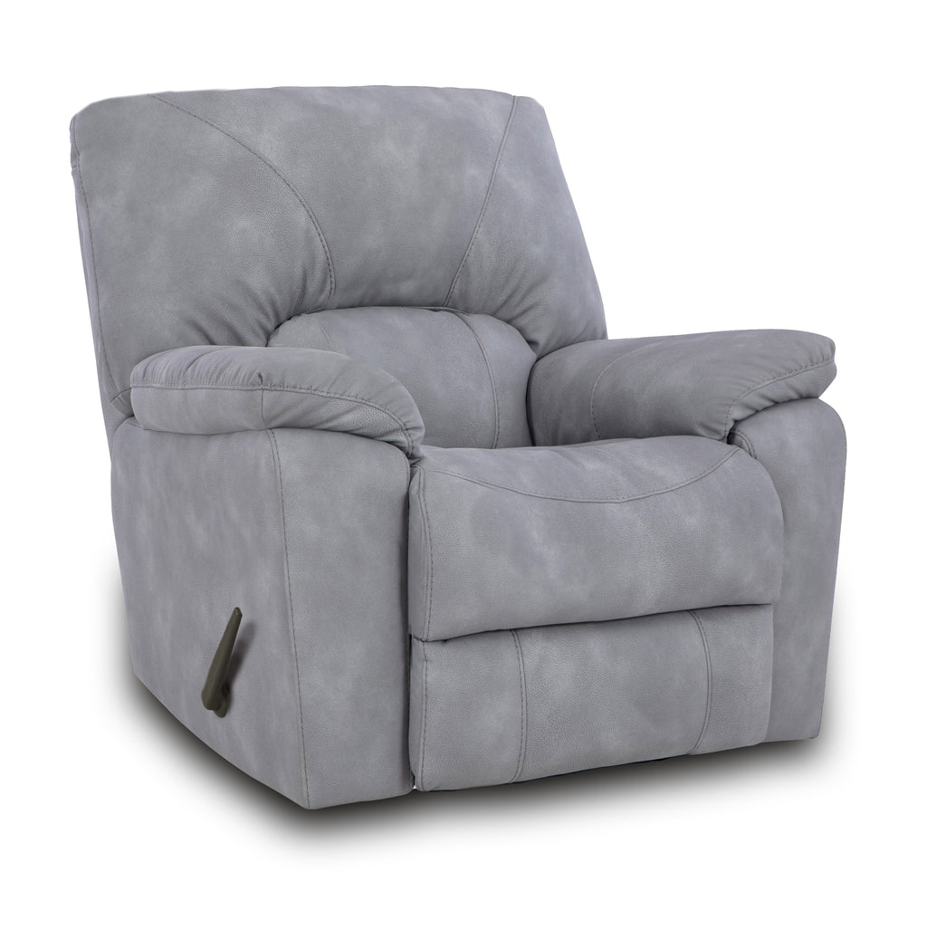 Rhino Rocker Recliner in Grey