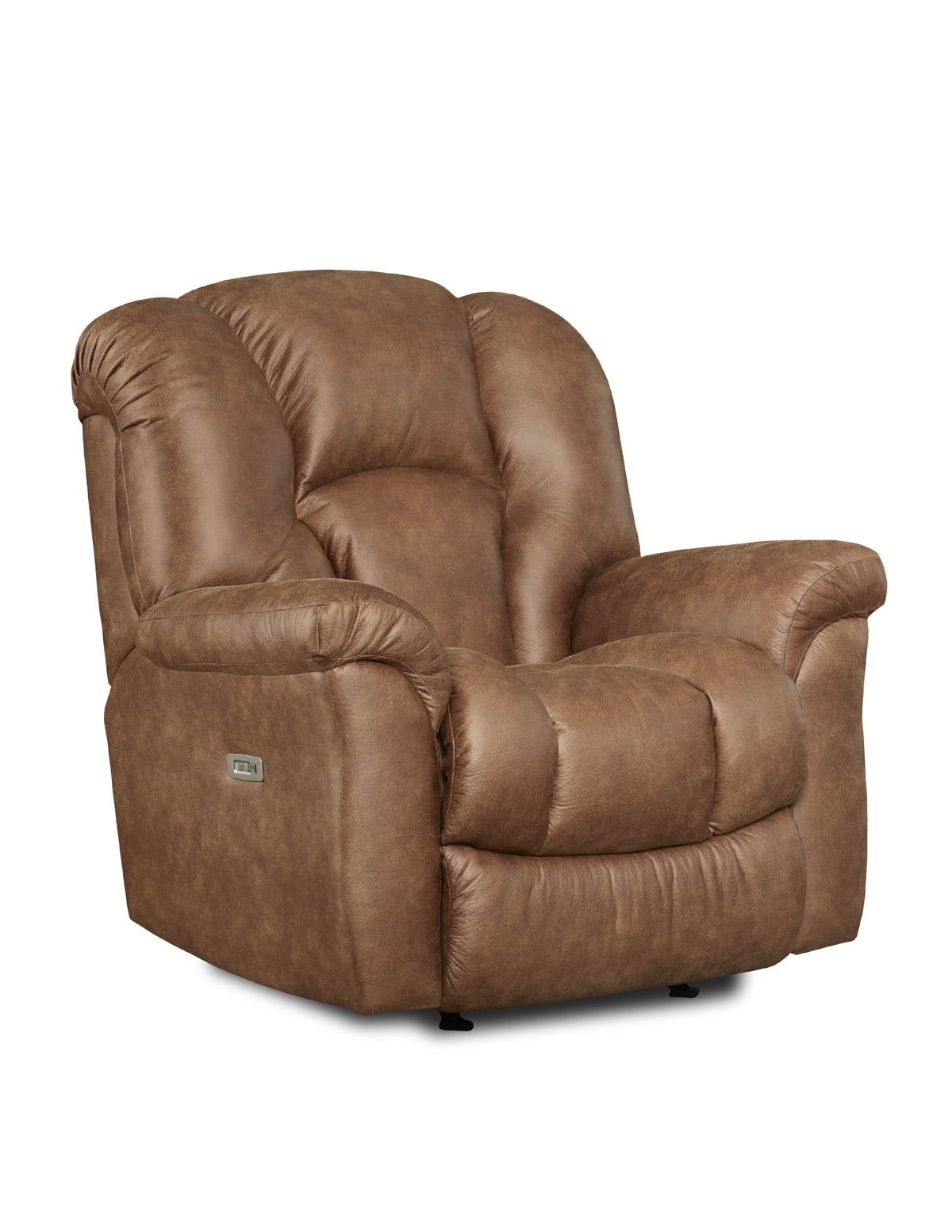 Impulse Recliner with Air Massage & Heat in Almond