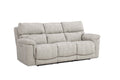 Cosmo Triple Power Zero Gravity Sofa in Taupe
