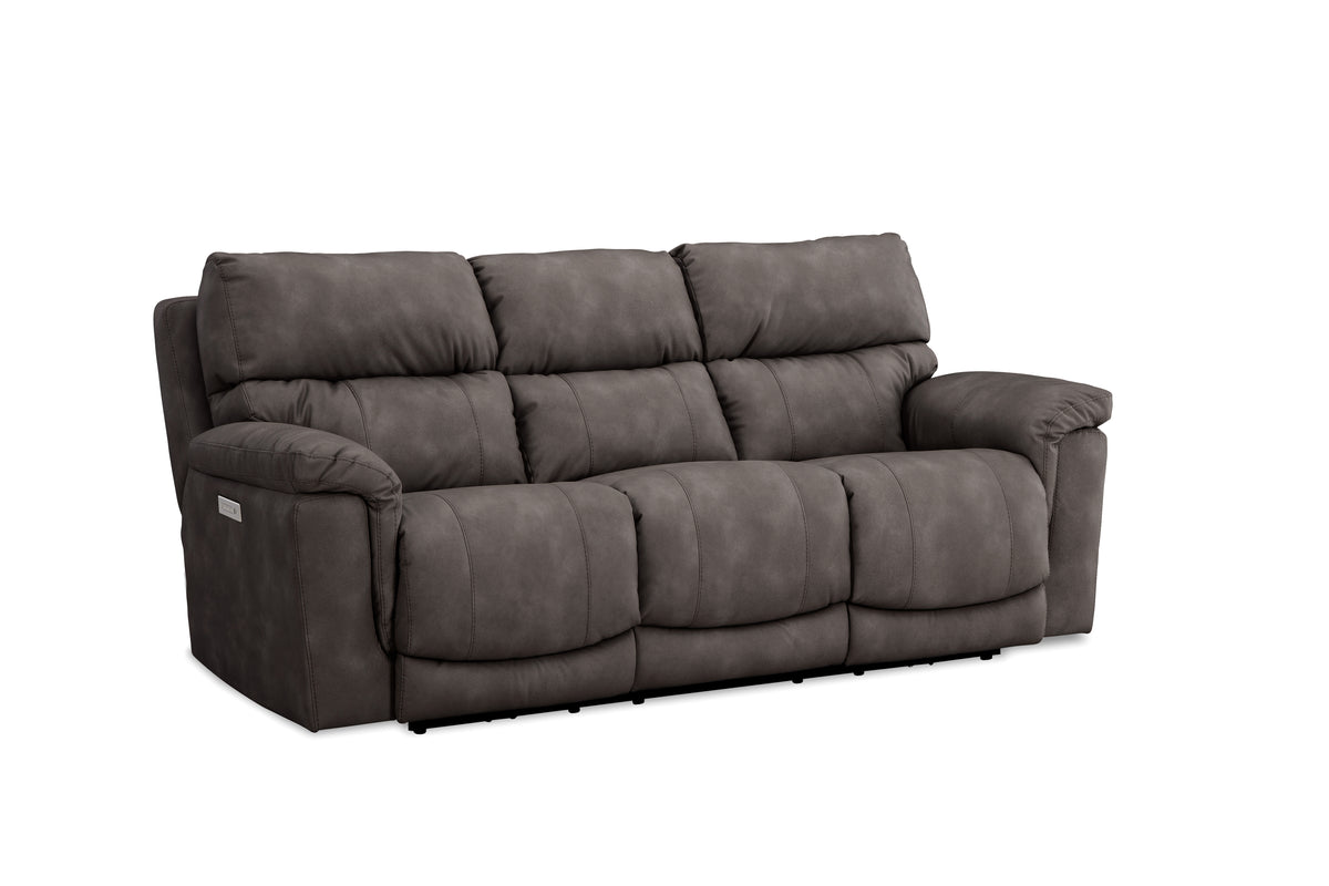 Cosmo Triple Power Zero Gravity Sofa in Brown