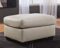 Santorine Bone Ottoman