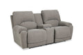 Show-Time Triple Power Zero Gravity Loveseat in Tan