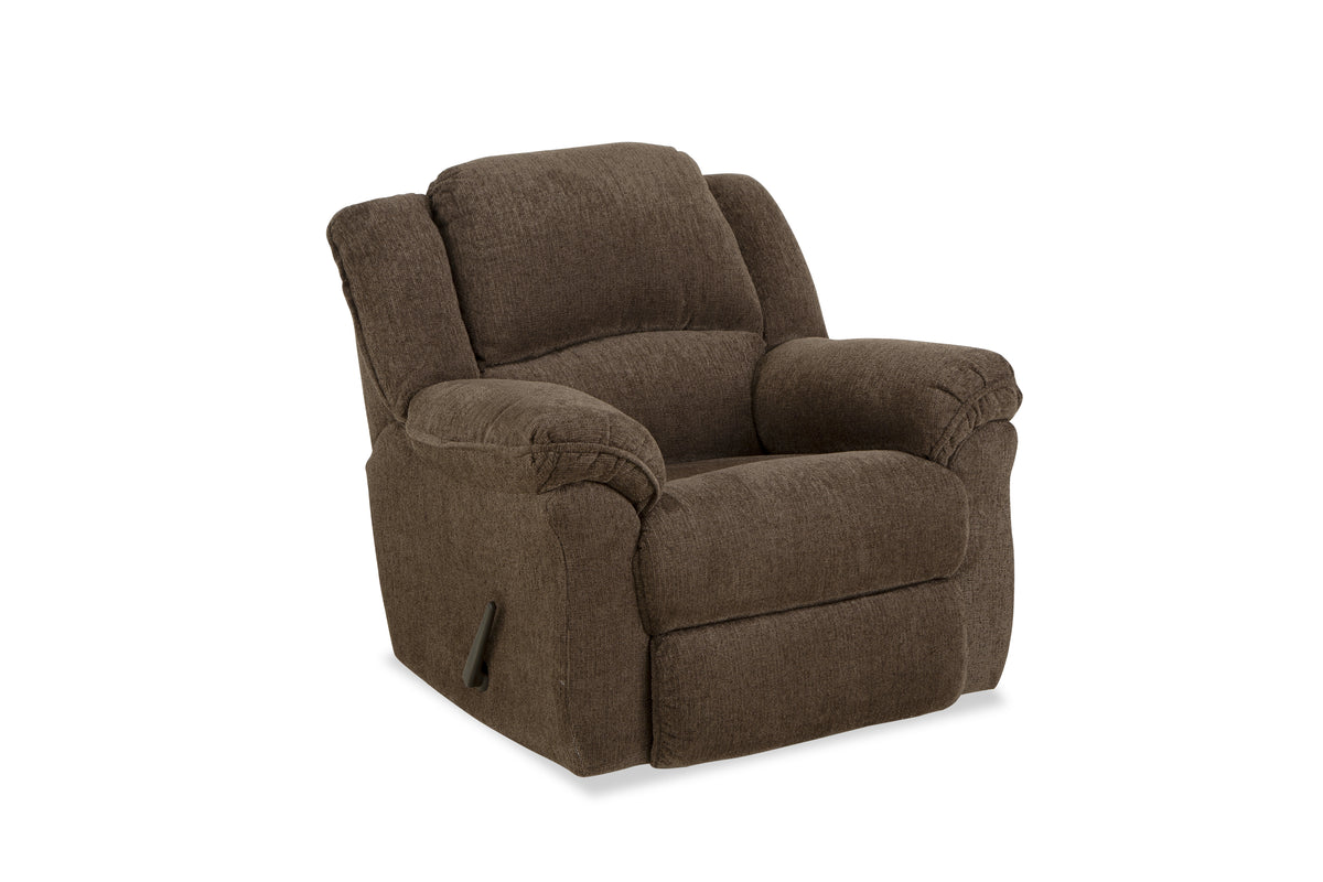 Cyclone Rocker Recliner in Coffee Bean