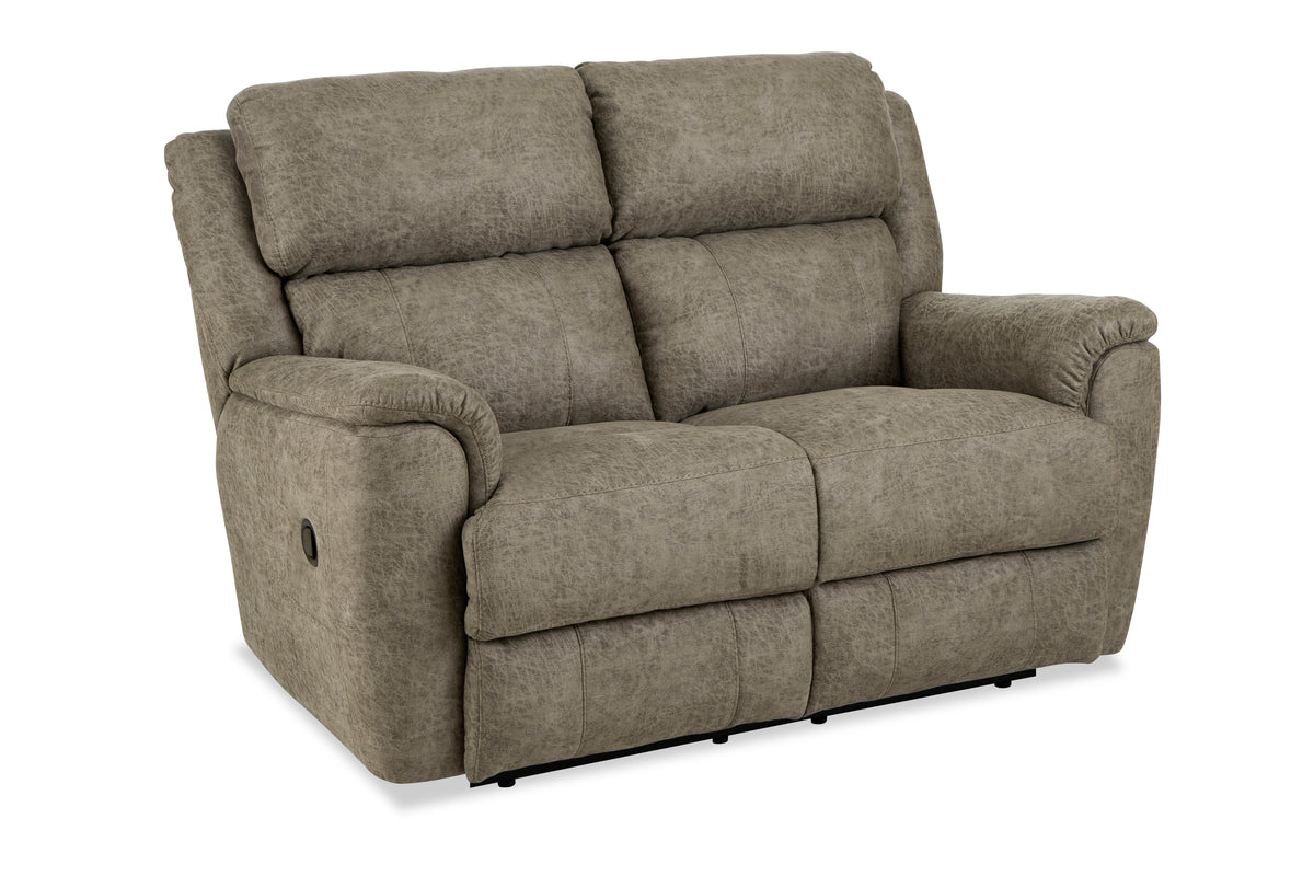 Milan Reclining Loveseat in Tan