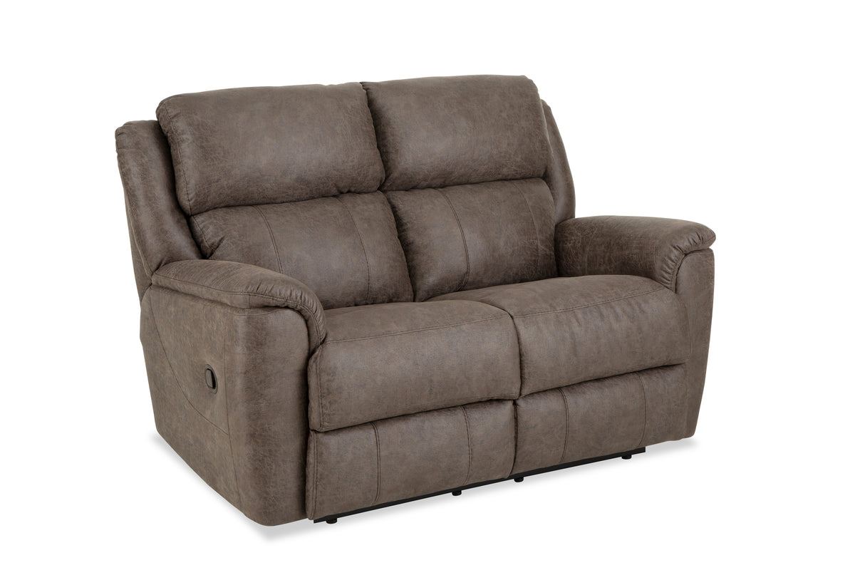 Milan Reclining Loveseat in Espresso