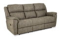 Milan Reclining Sofa in Tan