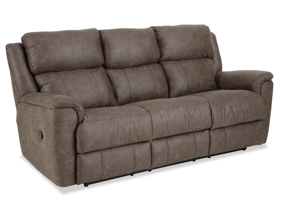Milan Reclining Sofa in Espresso