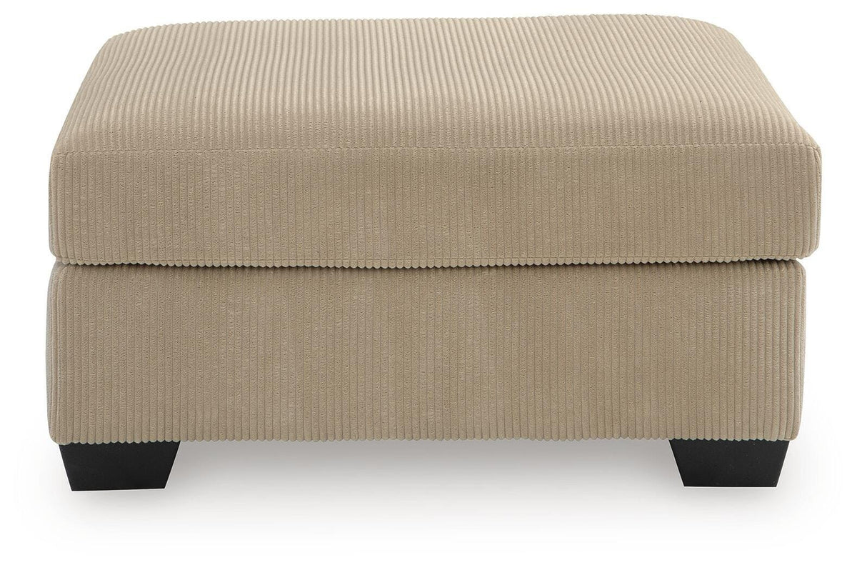 Simplejoy Sand Oversized Accent Ottoman