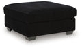 Simplejoy Onyx Oversized Accent Ottoman