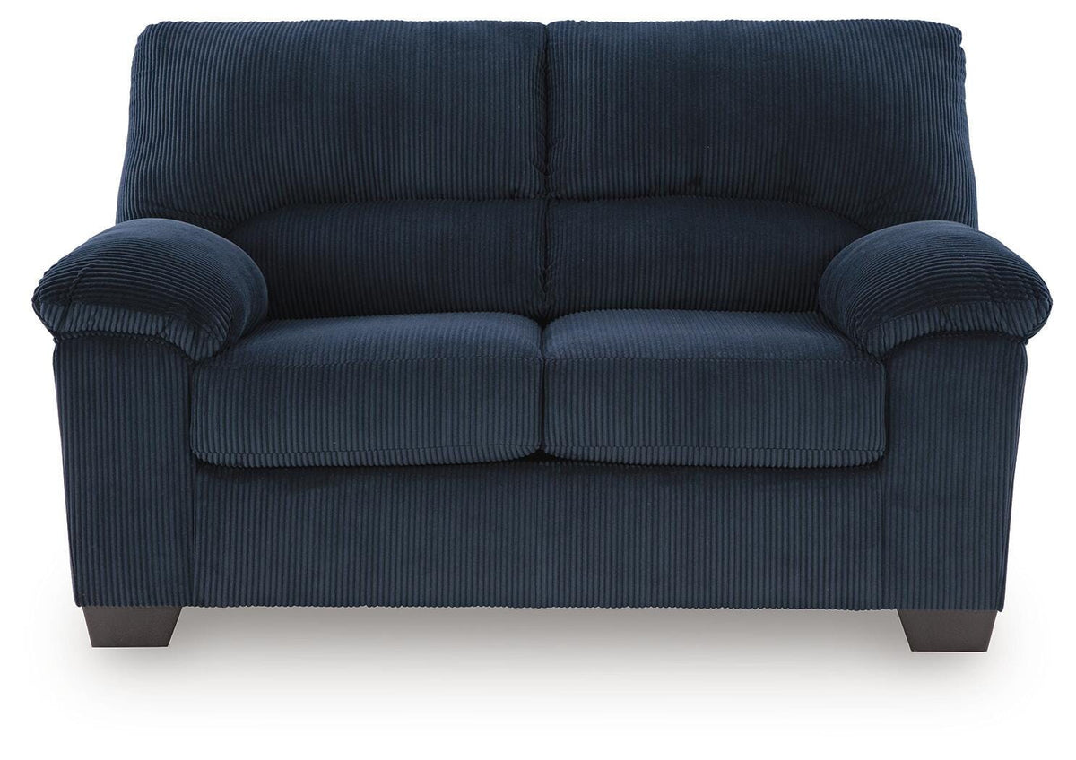Simplejoy Navy Loveseat