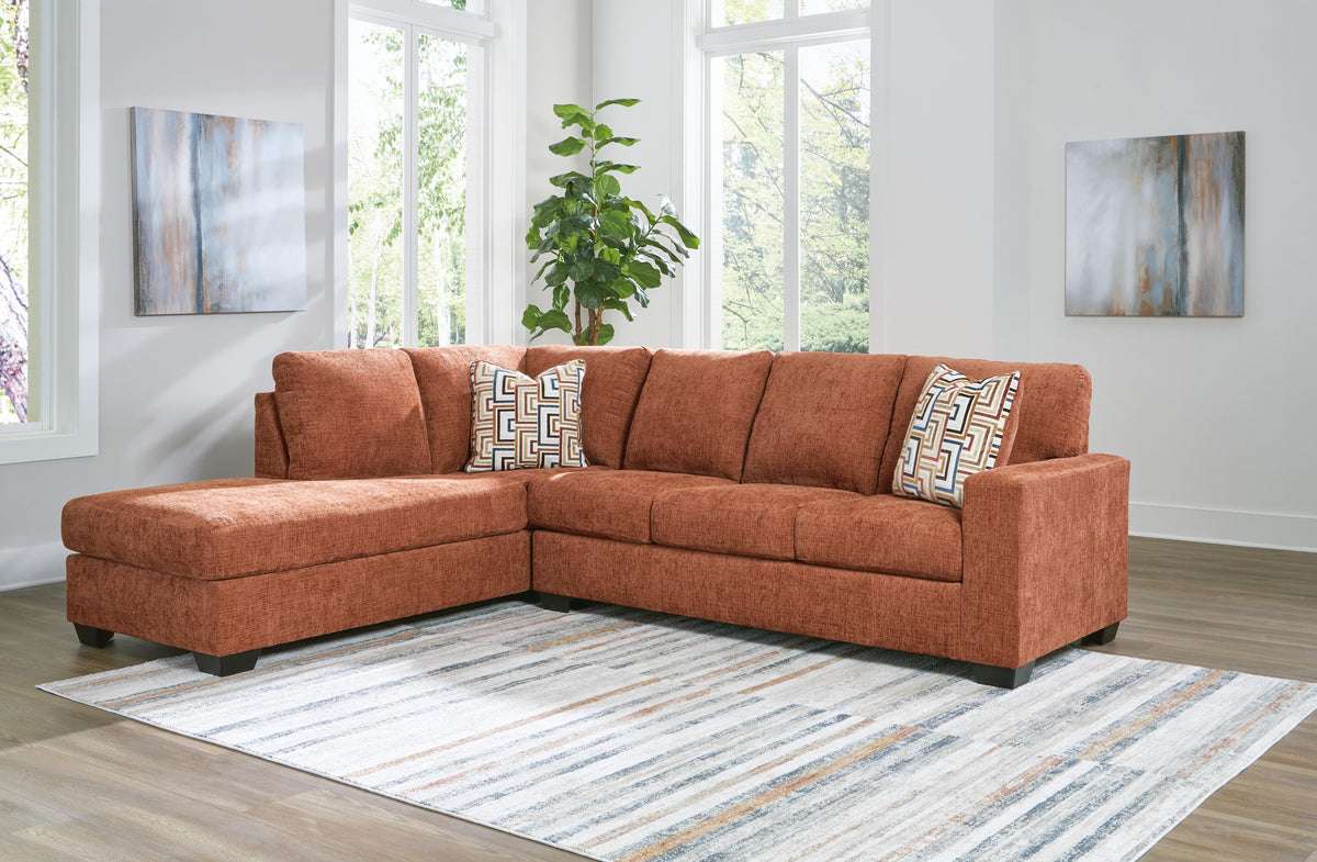 Aviemore Spice 2-Piece Sectional - Left-Arm-Facing Corner Chaise