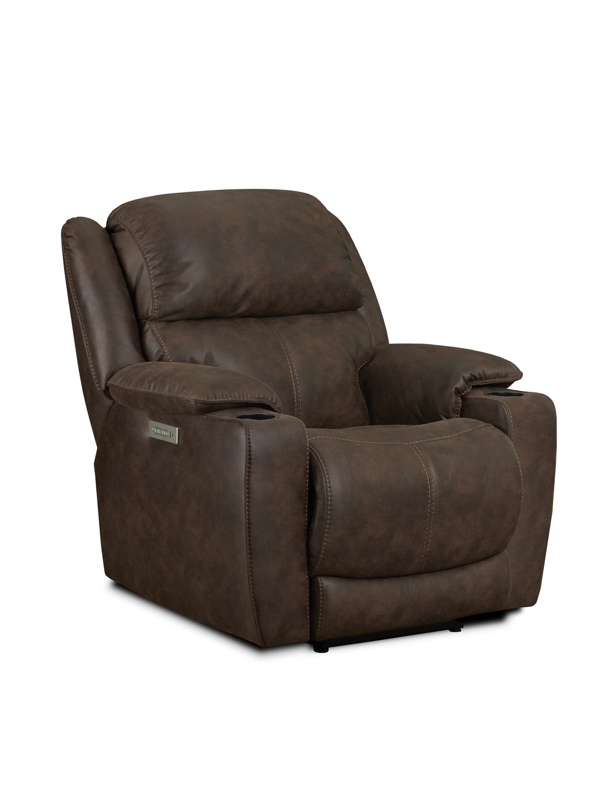 Arthur Triple Power Zero Gravity Recliner in Walnut