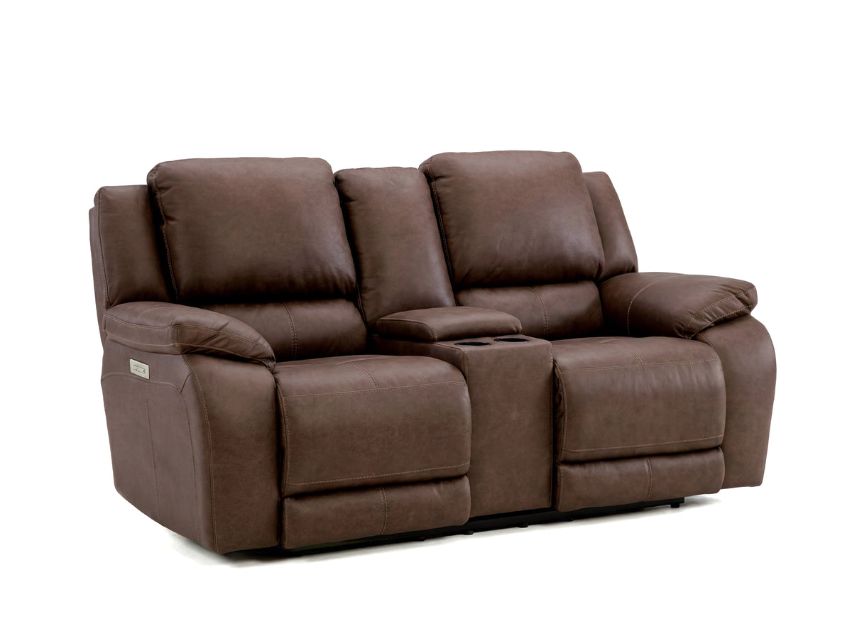 Dreamer Triple Power Zero Gravity Console Loveseat