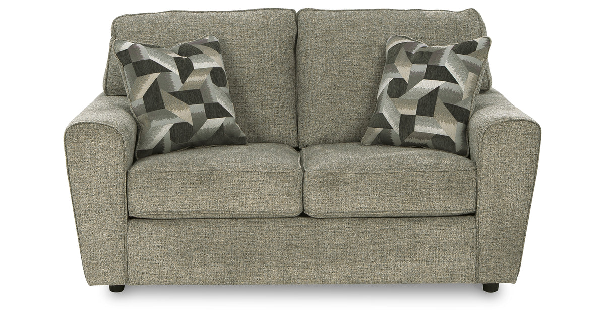 Cascilla Pewter Loveseat