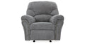 Allmaxx Pewter Rocker Recliner