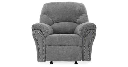 Allmaxx Pewter Rocker Recliner