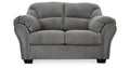 Allmaxx Pewter Loveseat