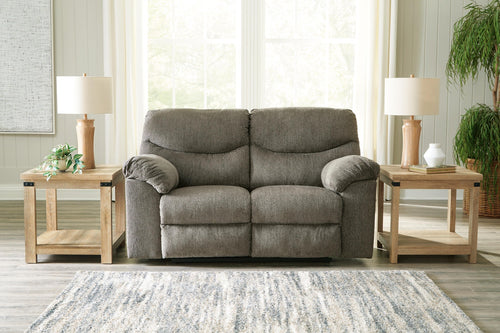 Alphons - Putty Reclining Loveseat