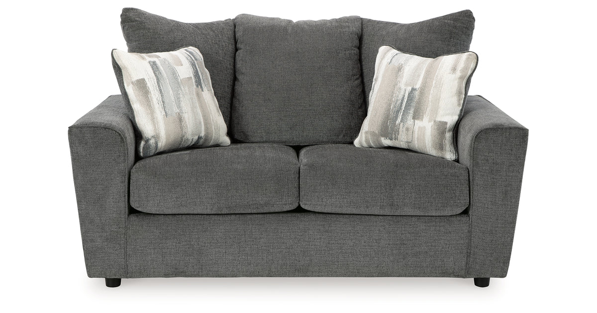 Stairatt Gravel Loveseat