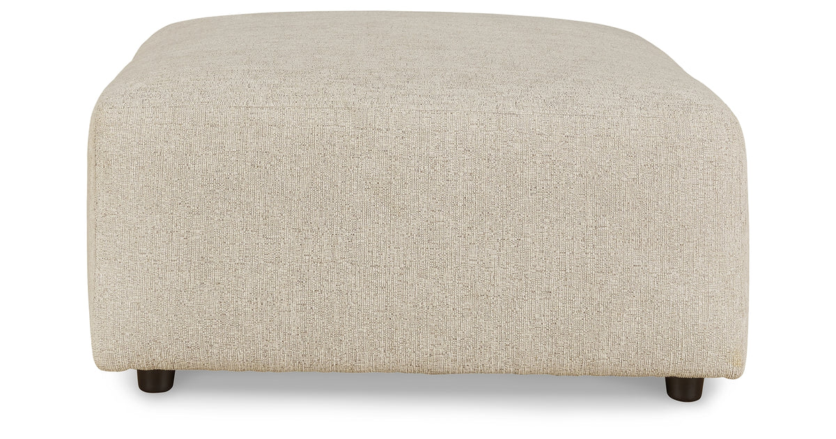 Edenfield Linen Oversized Accent Ottoman