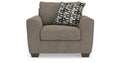 Triston-Peaks Suede Chair and a Half