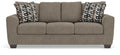Triston-Peaks Suede Queen Sofa Sleeper