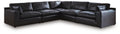 Emilia Black Modular Sectional