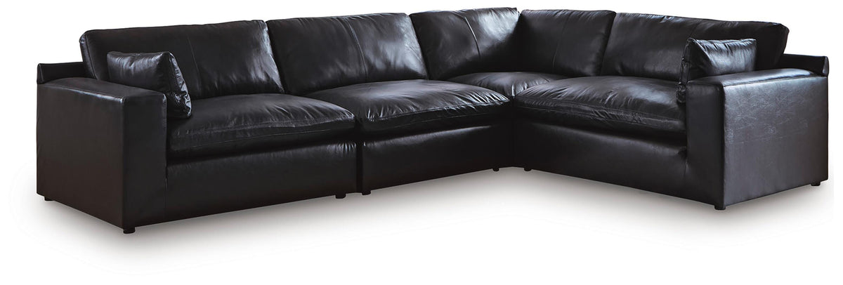 Emilia Black Modular Sectional