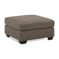 Mahoney Chocolate Oversized Accent Ottoman
