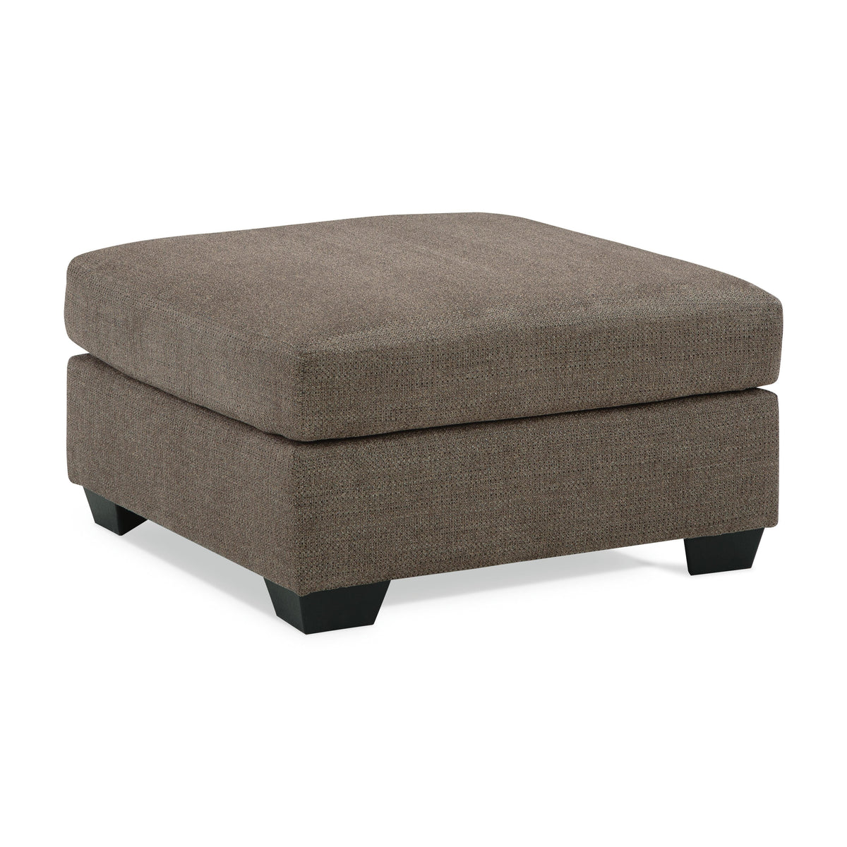 Mahoney Chocolate Oversized Accent Ottoman