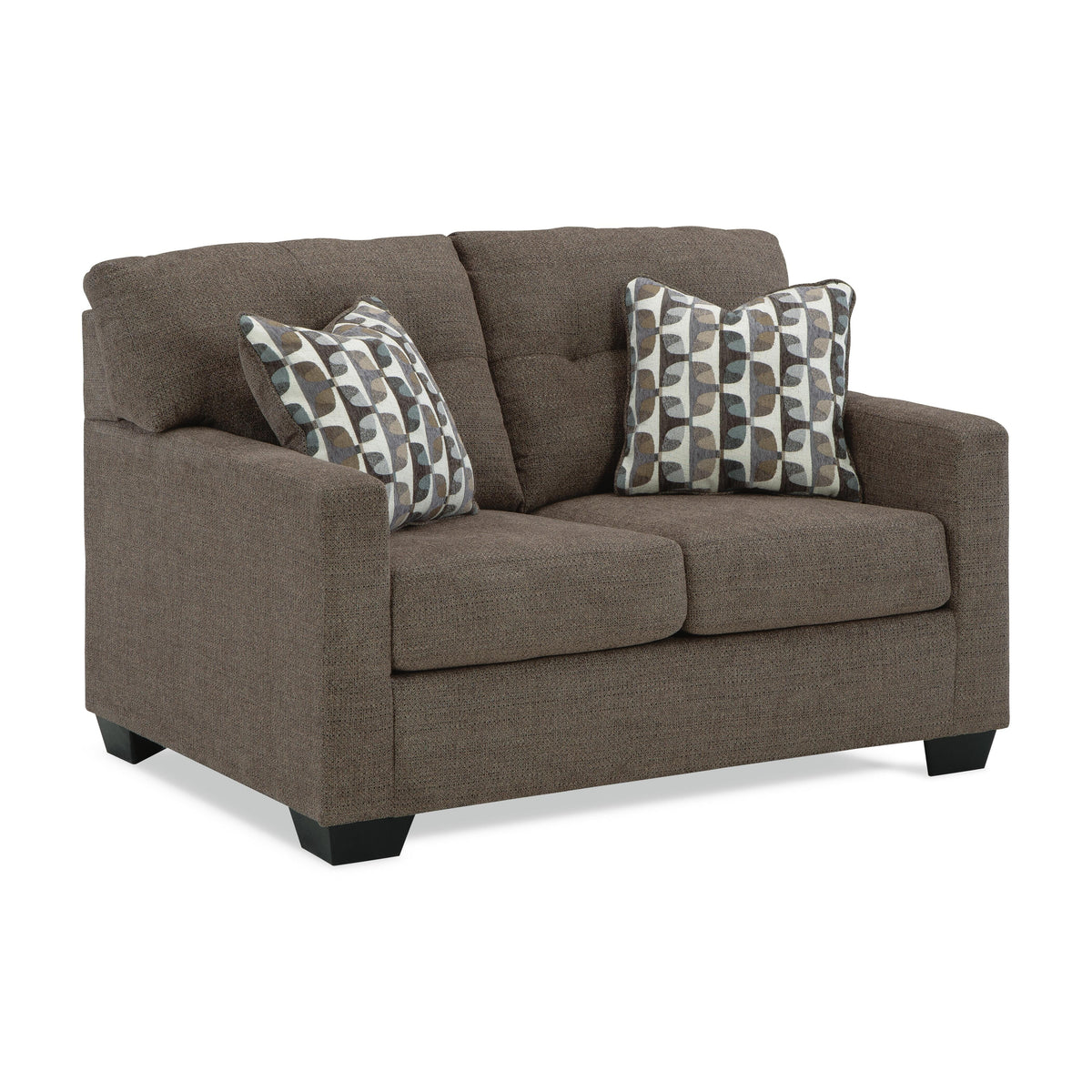 Mahoney Chocolate Loveseat