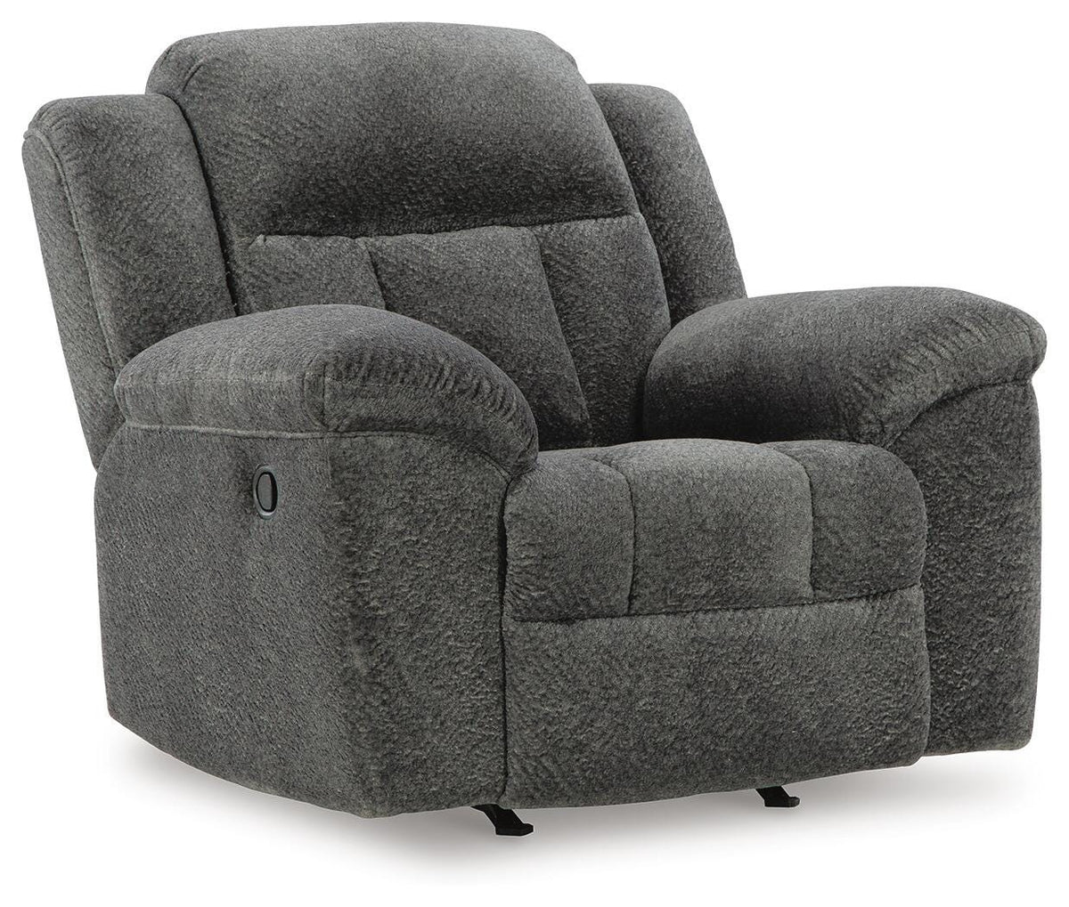 Frohn Graphite Rocker Recliner