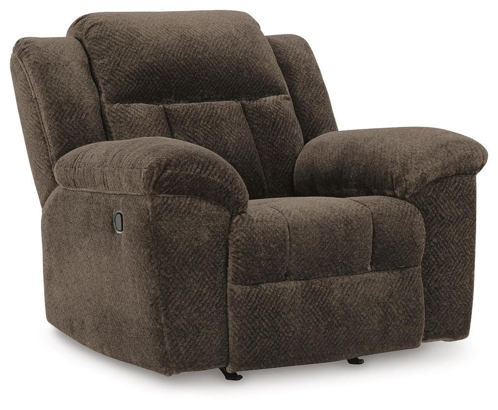 Frohn Chocolate Rocker Recliner