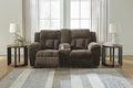 Frohn Chocolate Reclining Loveseat